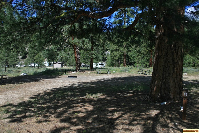 Chaparral Campground camping, campsite11