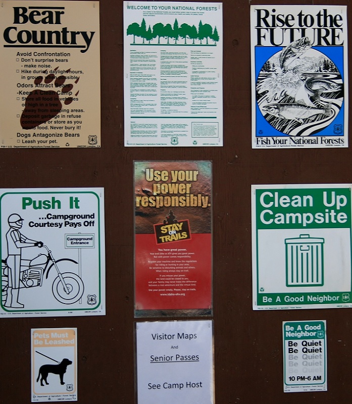 Chaparral Campground camping, info