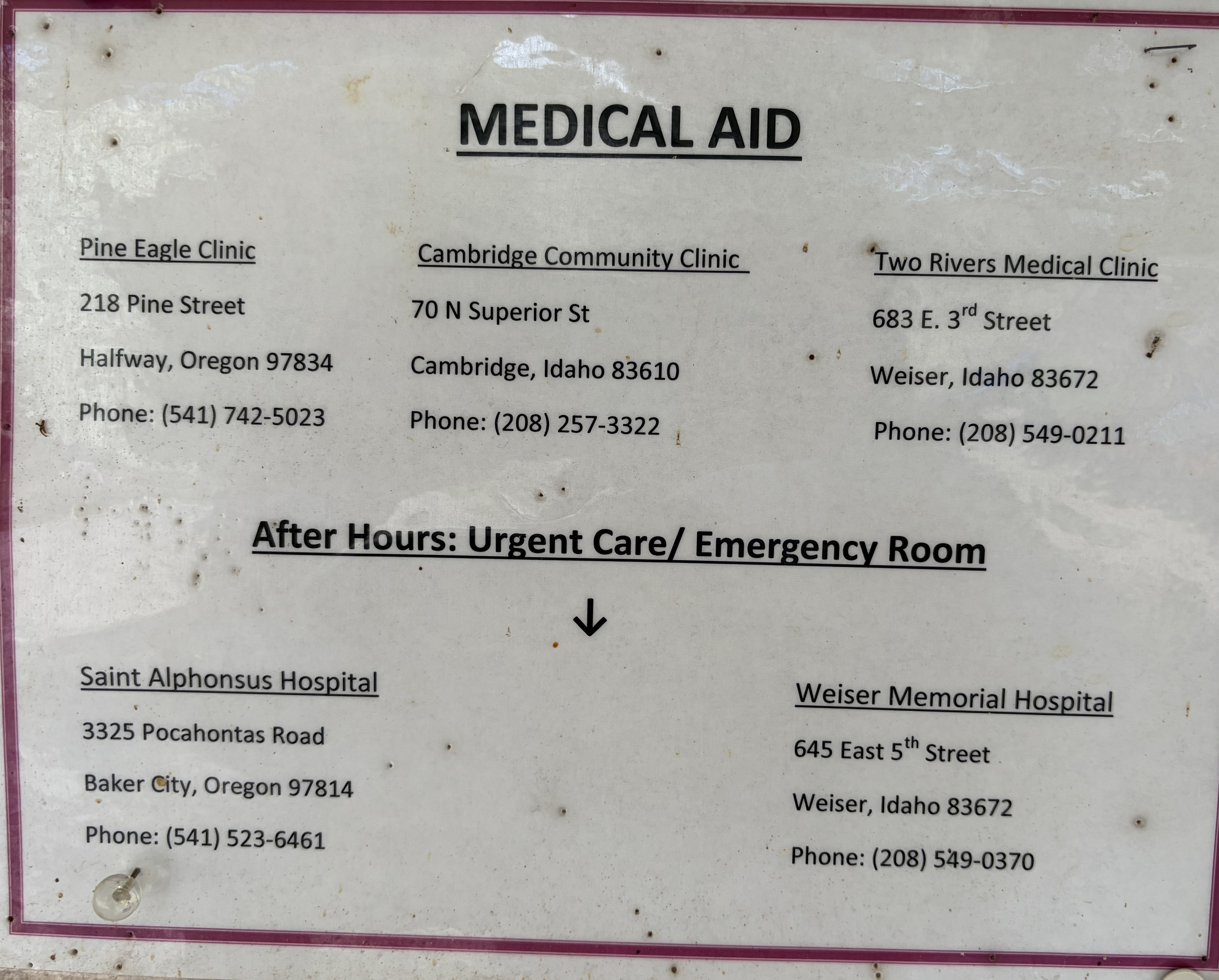 Copperfield Park Signs & Info