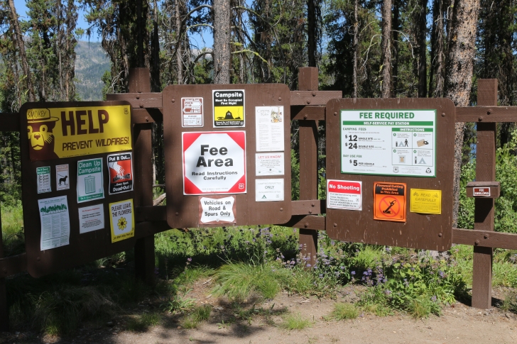 Camping at Cozy Cove Campground on Deadwood Reservoir