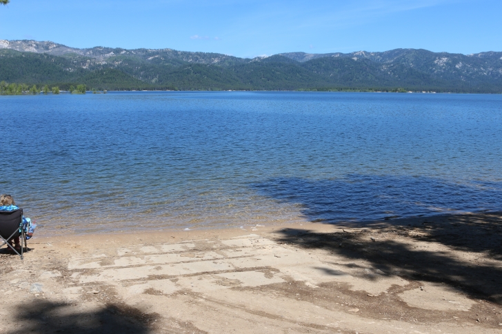 Camping at Cozy Cove Campground on Deadwood Reservoir