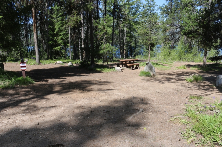 Camping at Cozy Cove Campground on Deadwood Reservoir