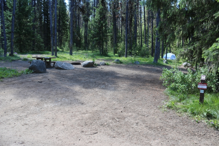 Camping at Cozy Cove Campground on Deadwood Reservoir