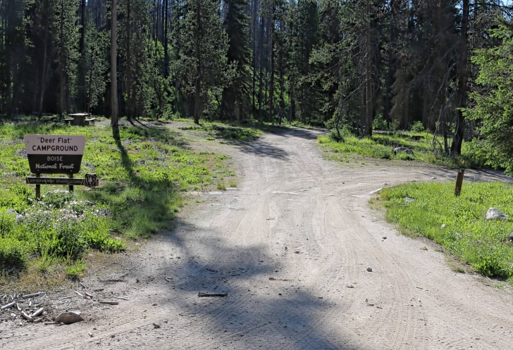 Camping at Deer Flat Campground in Idaho