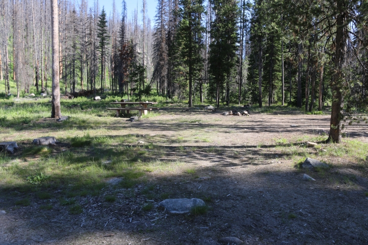 Camping at Deer Flat Campground in Idaho