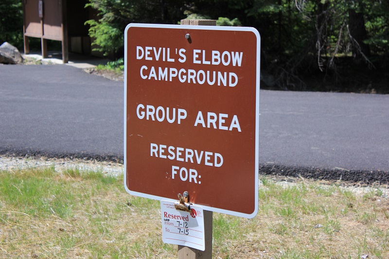 Devil's Elbow Campgorund on the Coeur d'Alene River