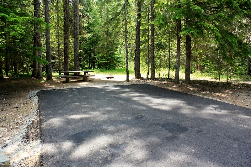 Devil's Elbow Campgorund on the Coeur d'Alene River