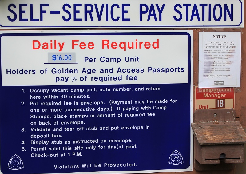 Devil's Elbow Campgorund on the Coeur d'Alene River