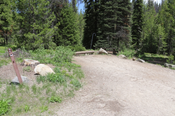 Edna Creek Campground campsite 2