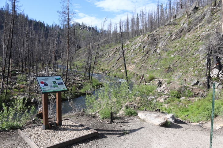 Hiking down Crooked River