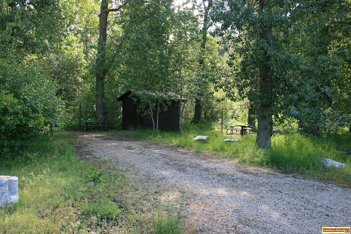 Elks Flat Campground Review, camping at site 1