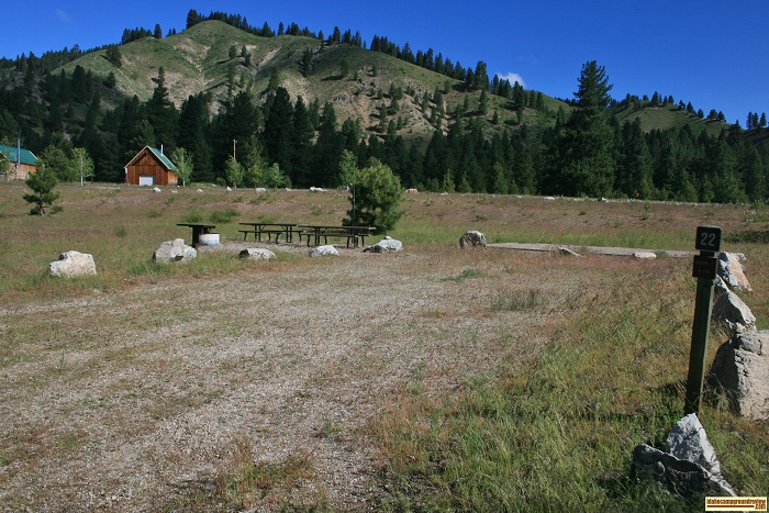 Elks Flat Campground Review, campsite 22