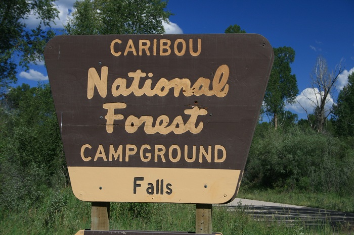 Falls Campground on the South Fork of the Snake River.