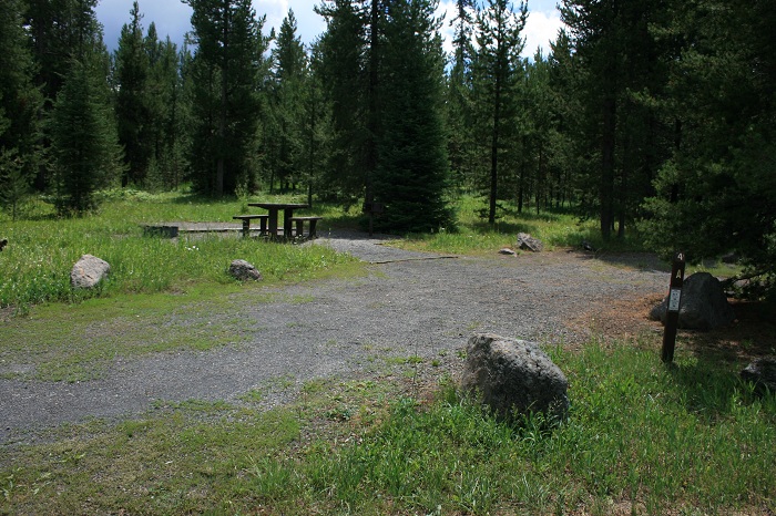 Flatrock Campground near Island Park, Idaho.