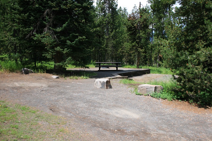 Flatrock Campground near Island Park, Idaho.
