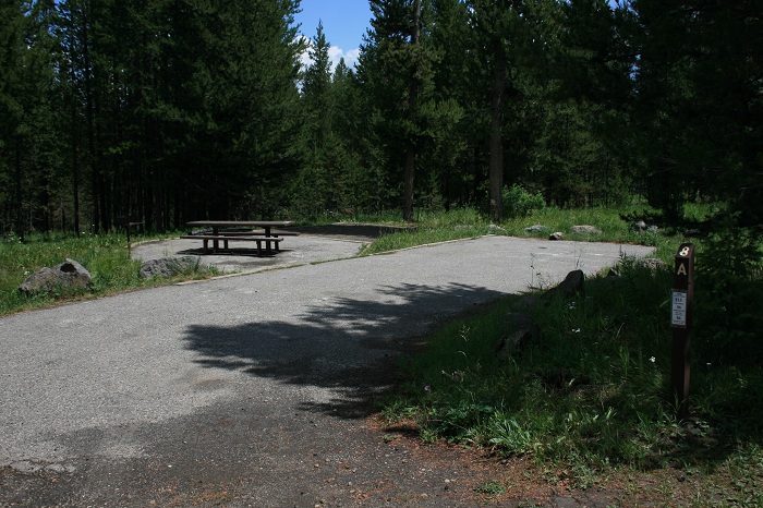 Flatrock Campground near Island Park, Idaho.