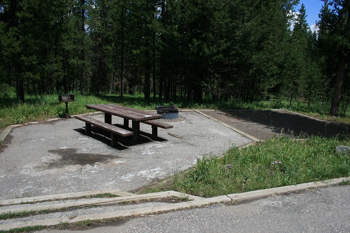 Flatrock Campground near Island Park, Idaho.