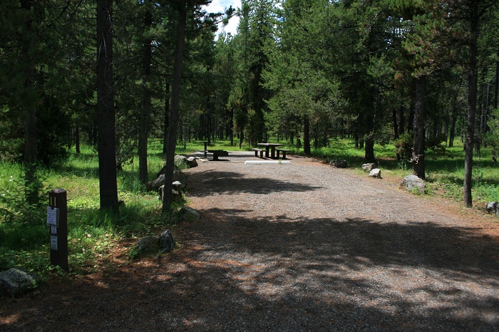 Flatrock Campground near Island Park, Idaho.