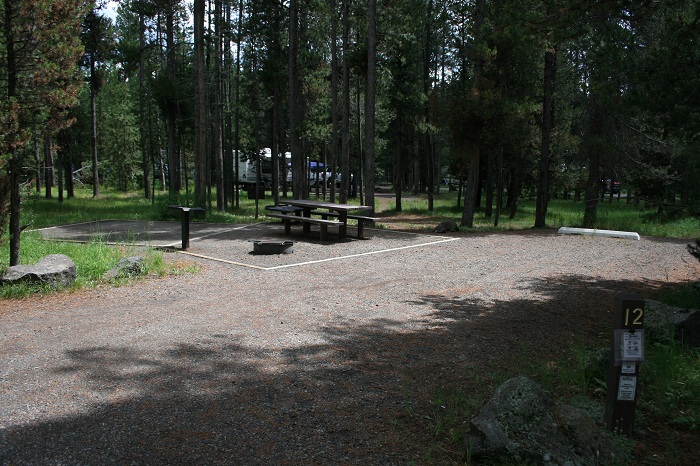 Flatrock Campground near Island Park, Idaho.