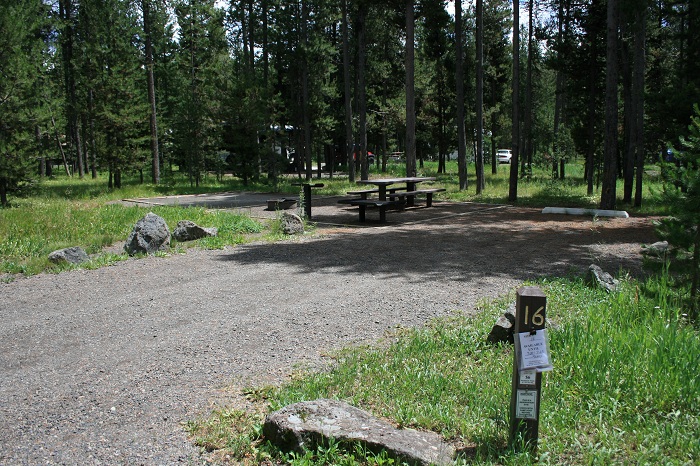 Flatrock Campground near Island Park, Idaho.