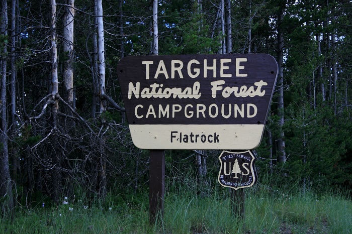 Flatrock Campground near Island Park, Idaho.