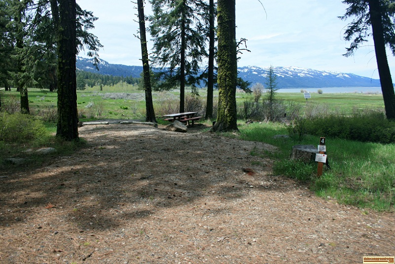 French Creek Campground on Cascade Lake.