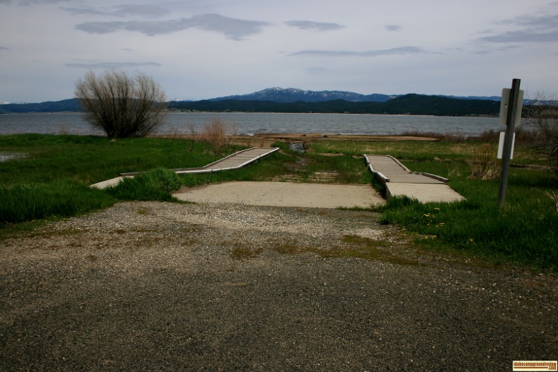 French Creek Campground on Cascade Lake.
