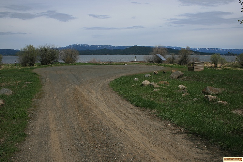 French Creek Campground on Cascade Lake.