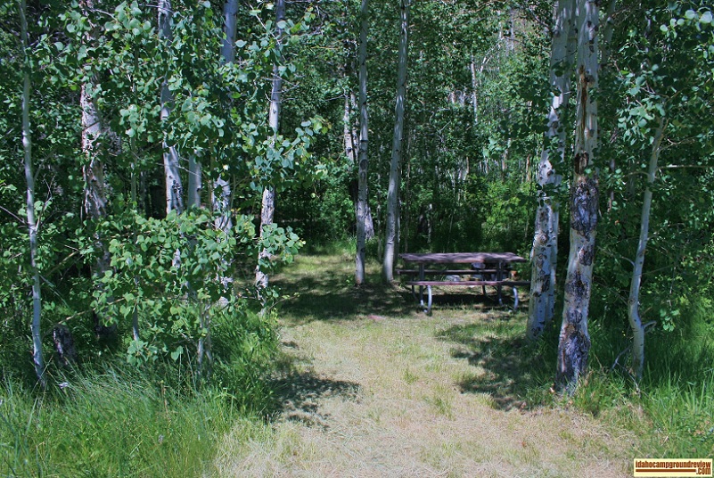 Garden Creek Recreation Site on the Big Wood River.
