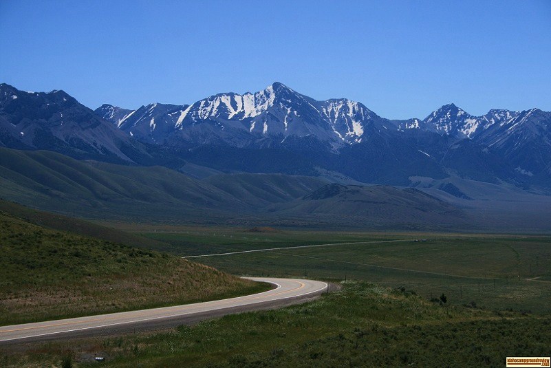 Mount Borah, the tallest mountain in Idaho at 12,662 feet.