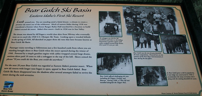 Grandview Campground near Lower Mesa Falls.