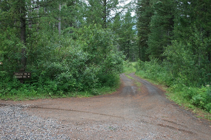 Grandview Campground near Lower Mesa Falls.