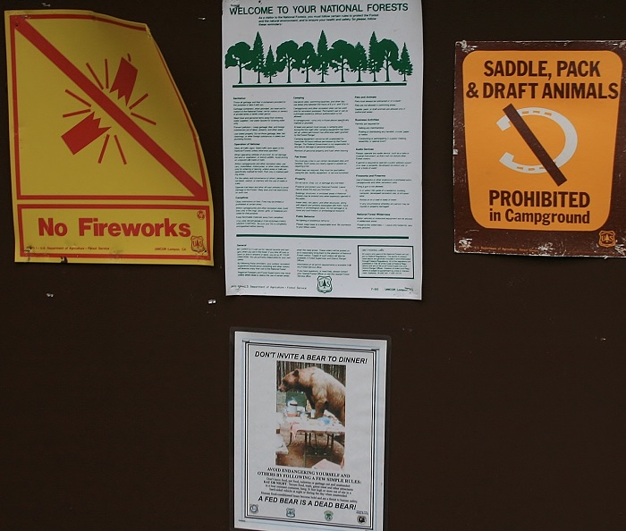 Grandview Campground near Lower Mesa Falls.