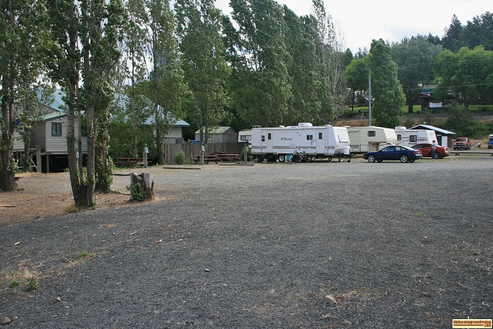 Harrison RV park and Marina on Coeur d'Alene.