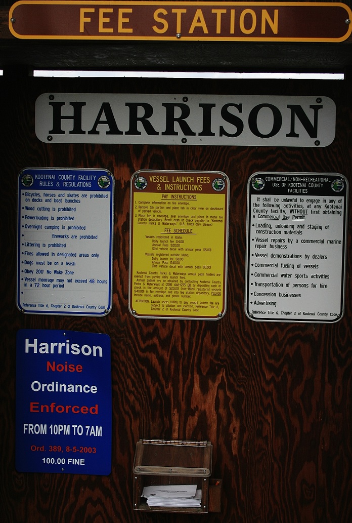Harrison RV park and Marina on Coeur d