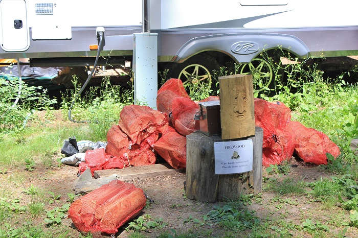 Hawleys Landing Campground Facilities - Showers, water and such