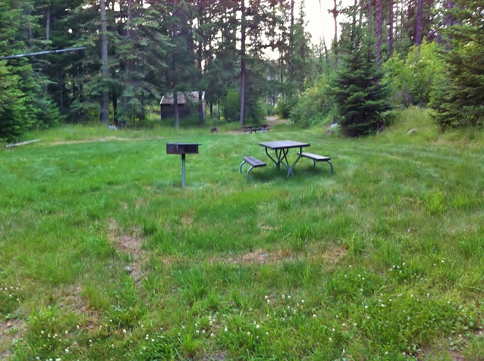 This is the picnic area.