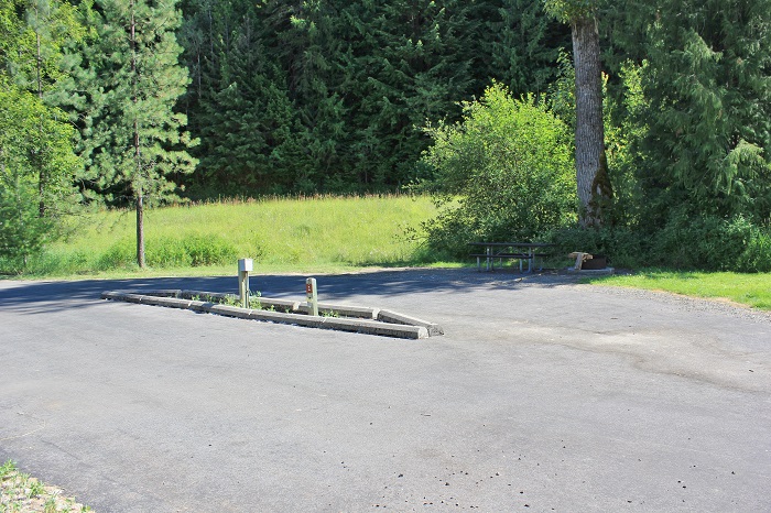 Huckleberry Campground on the St Joe River in northern Idaho.