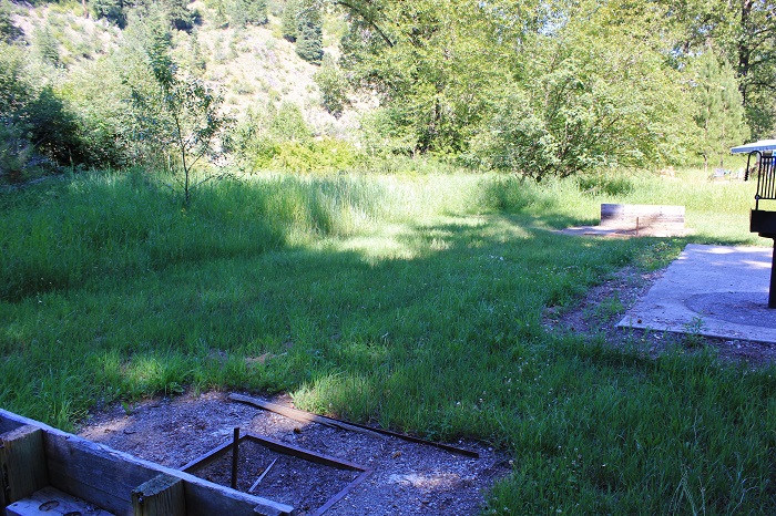 Huckleberry Campground on the St Joe River in northern Idaho.
