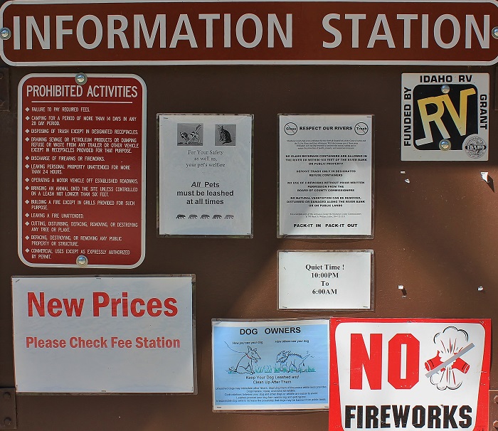 Huckleberry Campground on the St Joe River in northern Idaho.