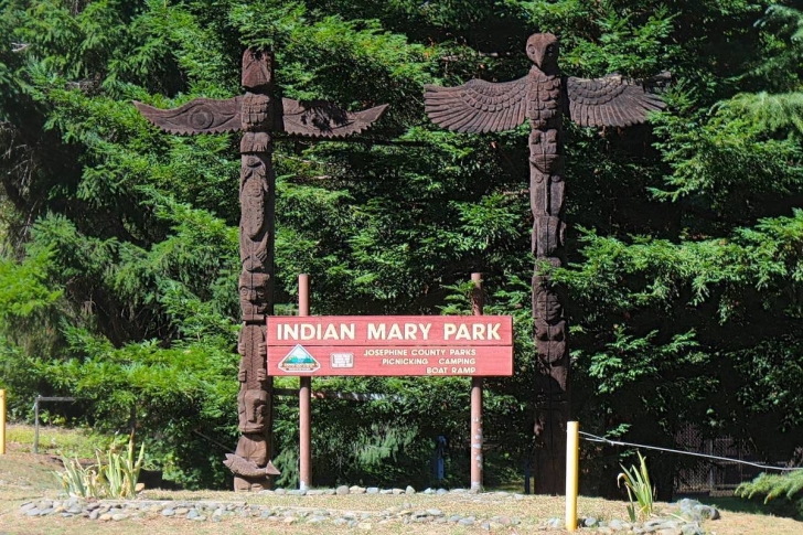 A picture of Indian Mary Park.