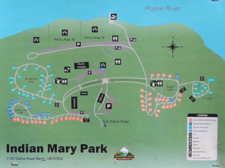 A picture of Indian Mary Park.