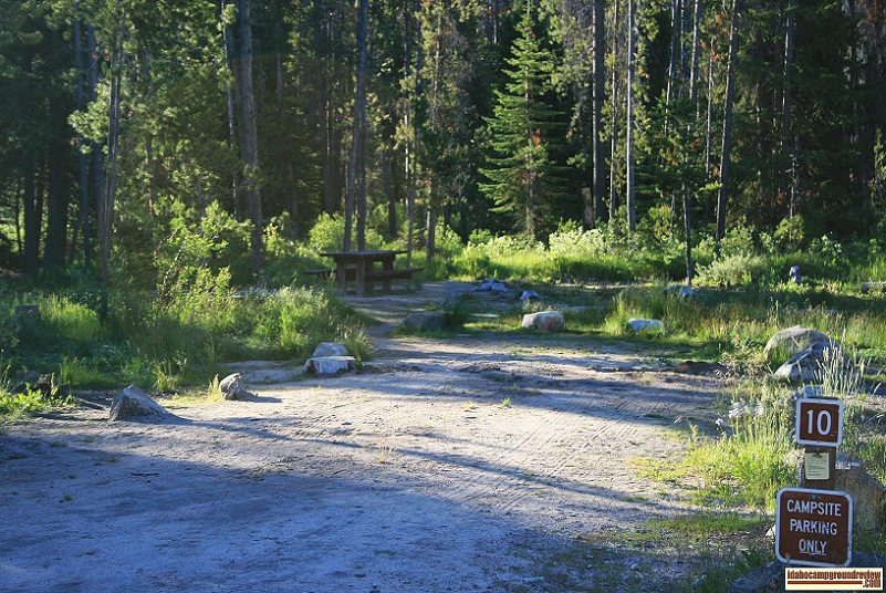 Inlet Campground on Stanley Lake