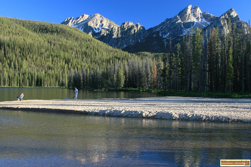 Inlet Campground on Stanley Lake