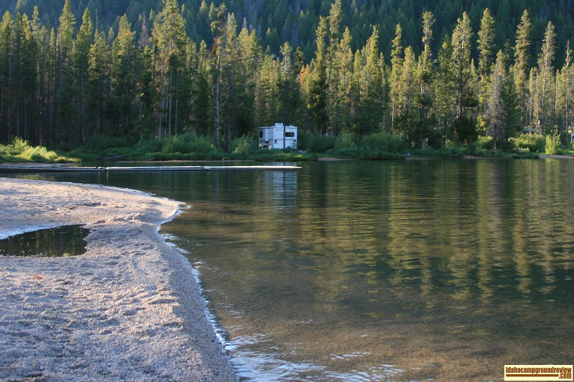Inlet Campground on Stanley Lake