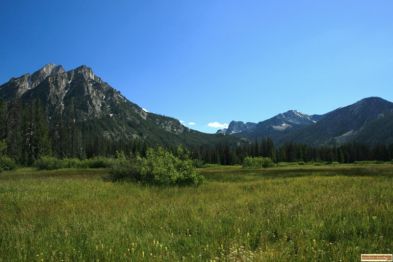 Inlet Campground on Stanley Lake