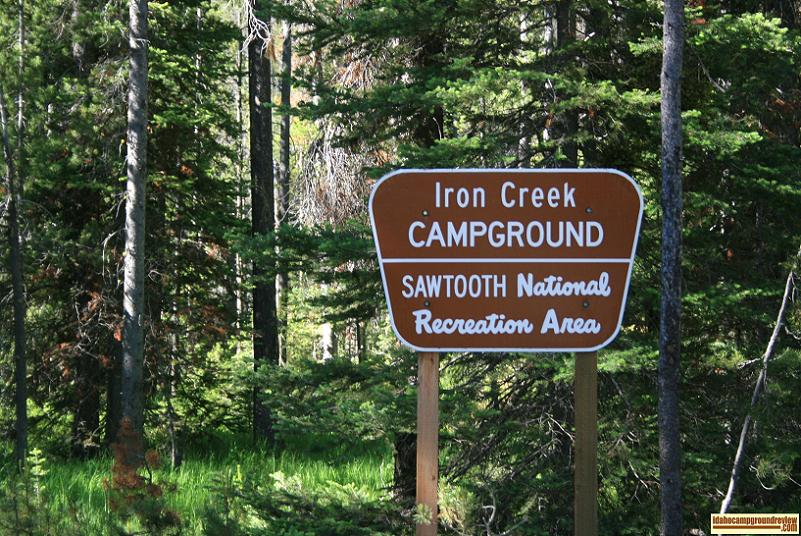 Iron Creek Campground in the Sawtooth National Recreation Area.