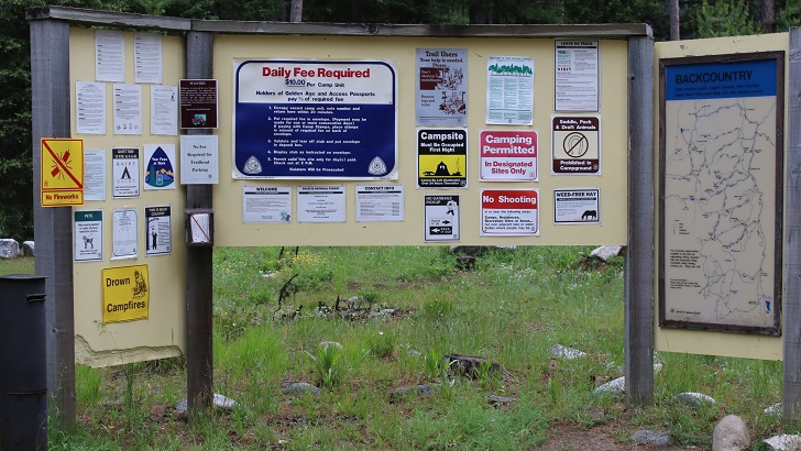 Kennally Creek Forest Camp - Signs and Info