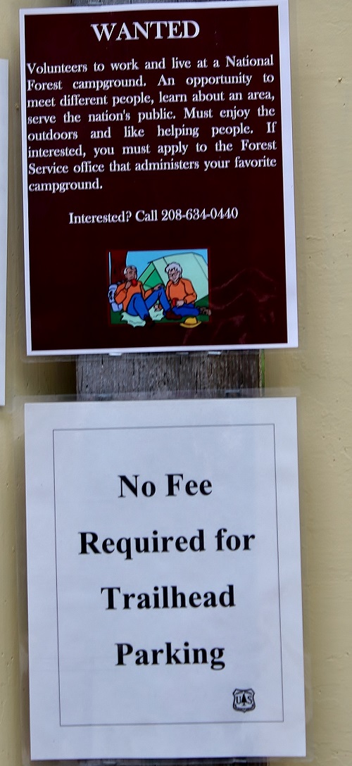 Kennally Creek Forest Camp - Signs and Info