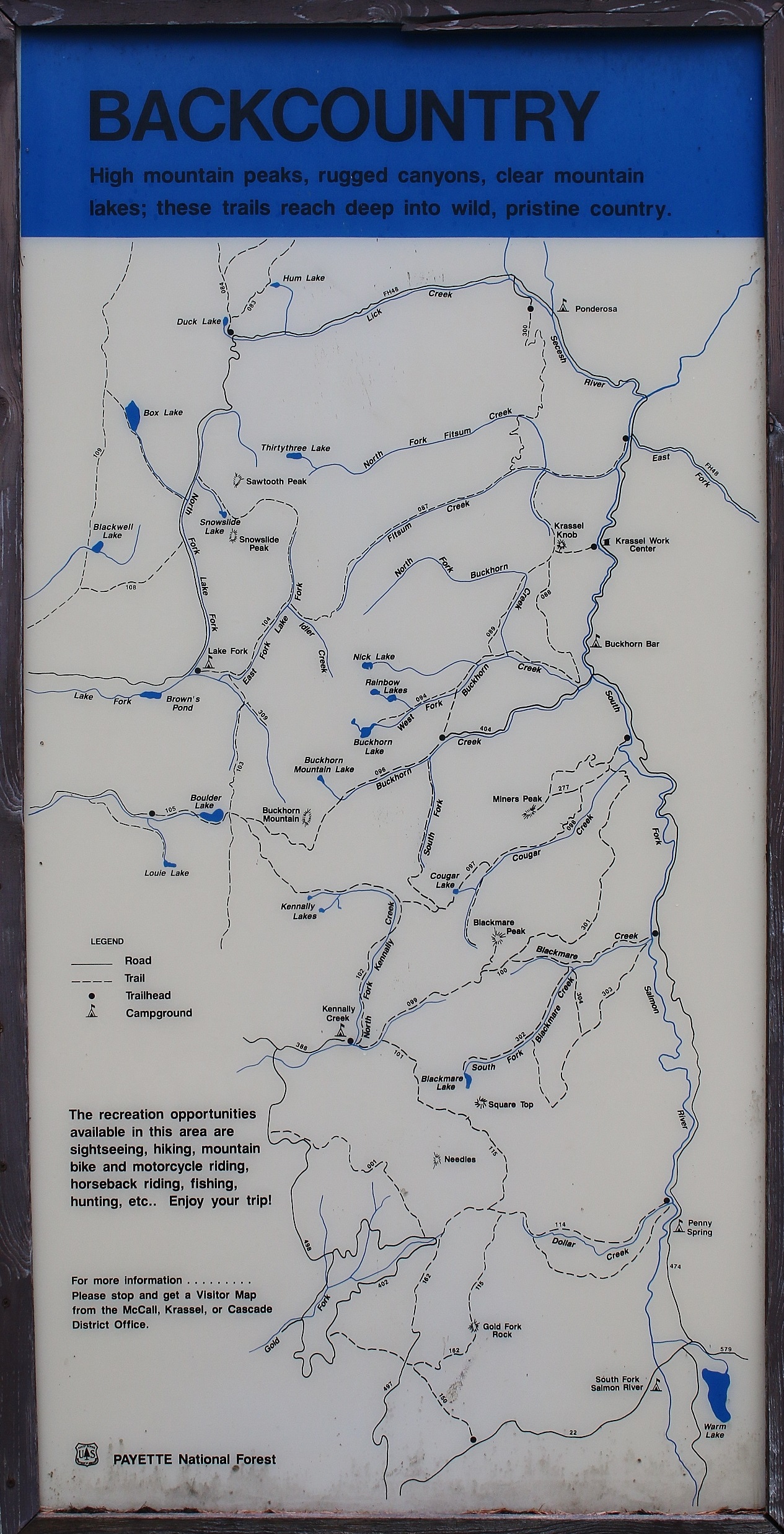 Kennally Creek Forest Camp - Signs and Info